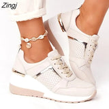 Women's Wedges Sneakers Vulcanize Shoes Sequins Shake Shoes Fashion Girls Sport Shoes Woman Sneakers Shoes Woman