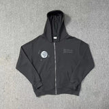 High Street Tide Card Letter Printing Loose Hooded Sweater Suit For Men And
