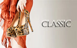 Onlymaker Women's Platform 16CM Thin Heels Pumps Fashion Leopard Round Toe Shoes Sexy Party wedding Stiletto Plus Size