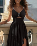 New 100-Pleated A-Shaped Suspender Diamond Dress Is Available For