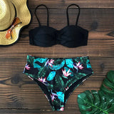 Bikini 2023 Female Swimsuit Women Swimwear Thong Push Up Bikinis Set High Waist Swimming Suits Ruffled Bathing