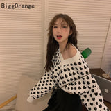 Short Hoodie Women 2022 Spring Autumn Student New Trendy Cool Net Red Fried Street V Neck Love Print Design Top