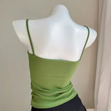 Women Various Colors Sexy Casual Simple All-match Fashion Ladies Temperament Ins Summer Classic Basic Ulzzang Korean