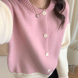 Zingj Style Lazy Knitted Sweater Women's Autumn New Loose Casual Sweater Cardigan