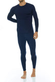 Clothes Long Johns Warm Men's Underwear Suit Spring And Autumn Solid Color Tight Bottomed