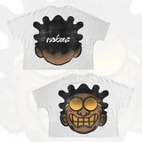 Printing Of Men's T-Shirt Blutosatire Billdog Cotton Oversized