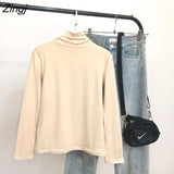 Sleeve T-shirts Women 4XL All-match Ulzzang Simple Teens Top Tees Harajuku Stylish Soft Fashion Clothing Elegant