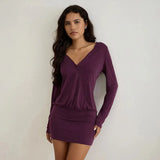 Autumn And Winter New Women's Sexy Bare Back Collar Slimming Leopard Print 100-Fold