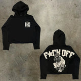 Men's Hoodie Y2K Original Hip-Hop Cartoon Graphic Printing Pullover Fashion Leisure