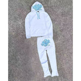 And Winter Fashion Brand Printed Loose Sweaters Y2K Hip Hop Street Pullovers For Men And Women Casual