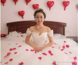 One Pair removable shoulder straps Wedding Party Dress Tulle shawl, wedding gauze, arms