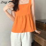 Women Colorful Trendy Sexy Korean Square Collar Elegant Bow Backless Loose Streetwear Chic Japan Tops Female Mujer