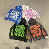 Graphic Printing Pullover Harajuku Vintage Y2kstreetwear High Street