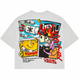 Y2K T-Shirt, Men's Wear, Women's Wear, Vintage Hip-Hop Graffiti, Graphics Printing Street Clothes, Oversized