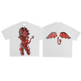 Y2K T-Shirt, Men's Wear, Women's Wear, Vintage Hip-Hop Graffiti, Graphics Printing Street Clothes, Oversized