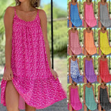 Summer 2025 New Wish Garden Wind Smashed Flower Sleeveless Sleeves With Vest