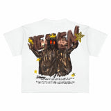 Y2K T-Shirt, Men's Wear, Women's Wear, Vintage Hip-Hop Graffiti, Graphics Printing Street Clothes, Oversized