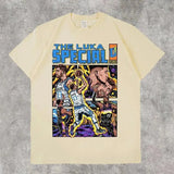 Men's T-Shirt 2024 Basketball Shirt Sports Style Short-Sleeved Cotton Print Loose T-Shirt Street Hip-Hop Blouse Short