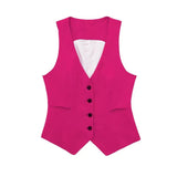 New Women's Double-Breasted Suit Jacket Straight Trousers 8194394