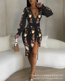 Zingj New High Slit Long Dress LZC11686