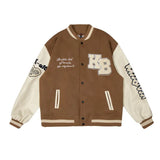 Retro Baseball Uniform Jacket-Outfit