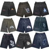 Shorts Y2K Hip Hop 2023 Original Gothic Pocket Baggy Jeans Shorts