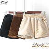 Women Autumn Elastic Waist Thickening Hot Sale Bottom Solid Loose Casual Female Basic Elegant All-match Retros