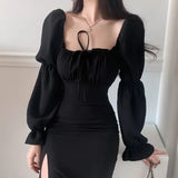 Zingj Chic Summer New Show Thin Temperament French Grandiflorum Tea Break Dress With Slit