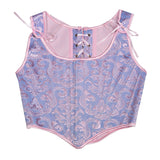 Yuan Treasure After The Corset Corset Corset Hot Girl Folded Wearing A Small Waistcoat Top
