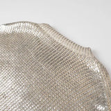 New Medium-And Long-Style Metal Round-Neck