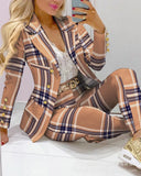 Zingj New Autumn Women's Wear 2023 Square Collar Double-Breasted Suit Jacket And
