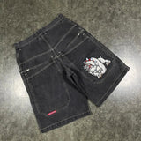 Shorts Y2K Hip Hop 2023 Original Gothic Pocket Baggy Jeans Shorts