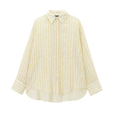 New Loose Striped Casual Shirt