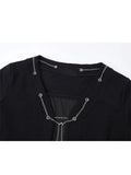 Y2k Crop Top Short Sleeve T Shirt V Neck Basic Harajuku Casual Women 2022 Summer Chic Retro Trendy Streetwear Tee Top