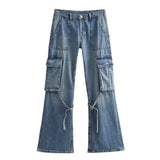 New Style Middle Waist Fashionable Jeans