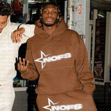 Chao Brand Letter Loose Sweater Y2K Hip Hop Street Pullover Casual Top For Men And
