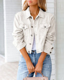 Zingj Women's Spring And Summer New Denim Jacket Long Sleeve