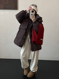 Advanced Sense Of Long 90 White Duck Down Down Jacket Female 2024 New Draw Rope Waist Show Thin Small Coat Tide-Outfit