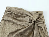 Early Spring, The New Style Is Slim, Knotted And Decorated With Skirt Pants