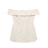 New Side Open Fork And Shoulder Clothing 8202551 High-Waist Wide Leg Trousers