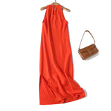 New Slim Version In Spring Has An Elegant Sleeveless Sling