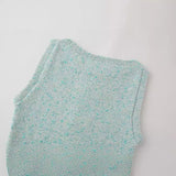 New Sleeveless Knitted Slim Mini Dress