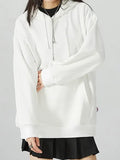 plain oversize hoodie hoodie