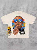 Hip Hop T-Shirt Harajuku Cotton T-Shirt Gothic Street Clothing Fashion Punk Casual Cotton Loose