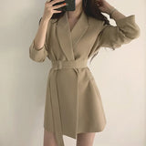 Zingj Suit Jacket Female Net Red 2024 Spring Suit Female Jacket Chic Black Korean Version Of The British Wind Casual