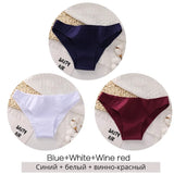 Cotton Underwear Women M-2XL Comfortable Panties Ladies Plus Size Underpants Solid Color Briefs Female