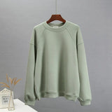 Soft Cotton Sets Women 2022 New Casual Two Pieces Long Sleeve Sweatshirt &amp; High Waist Shorts Solid Outfits