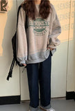 Brooklyn Graphic Crew Sweatshirt- Outfit