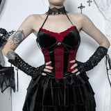 Autumn New Spice Girl Vest Fashion Colour Temperament, Slim Waist Girdle, Neck Girdle And