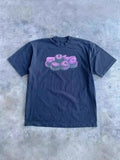Street Summer T-Shirt Applesauce Print Punk Gothic Kawayi Top Short-Sleeved Y2k Korean